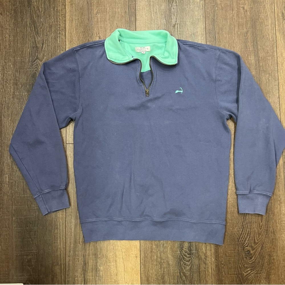 Cuffy 3/4 zip sweater